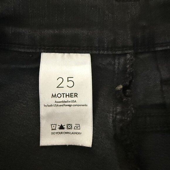 Mother Jeans The Wrapper Patch Springy Ankle Jeans in Not Guilty Wash - Picture 7 of 11